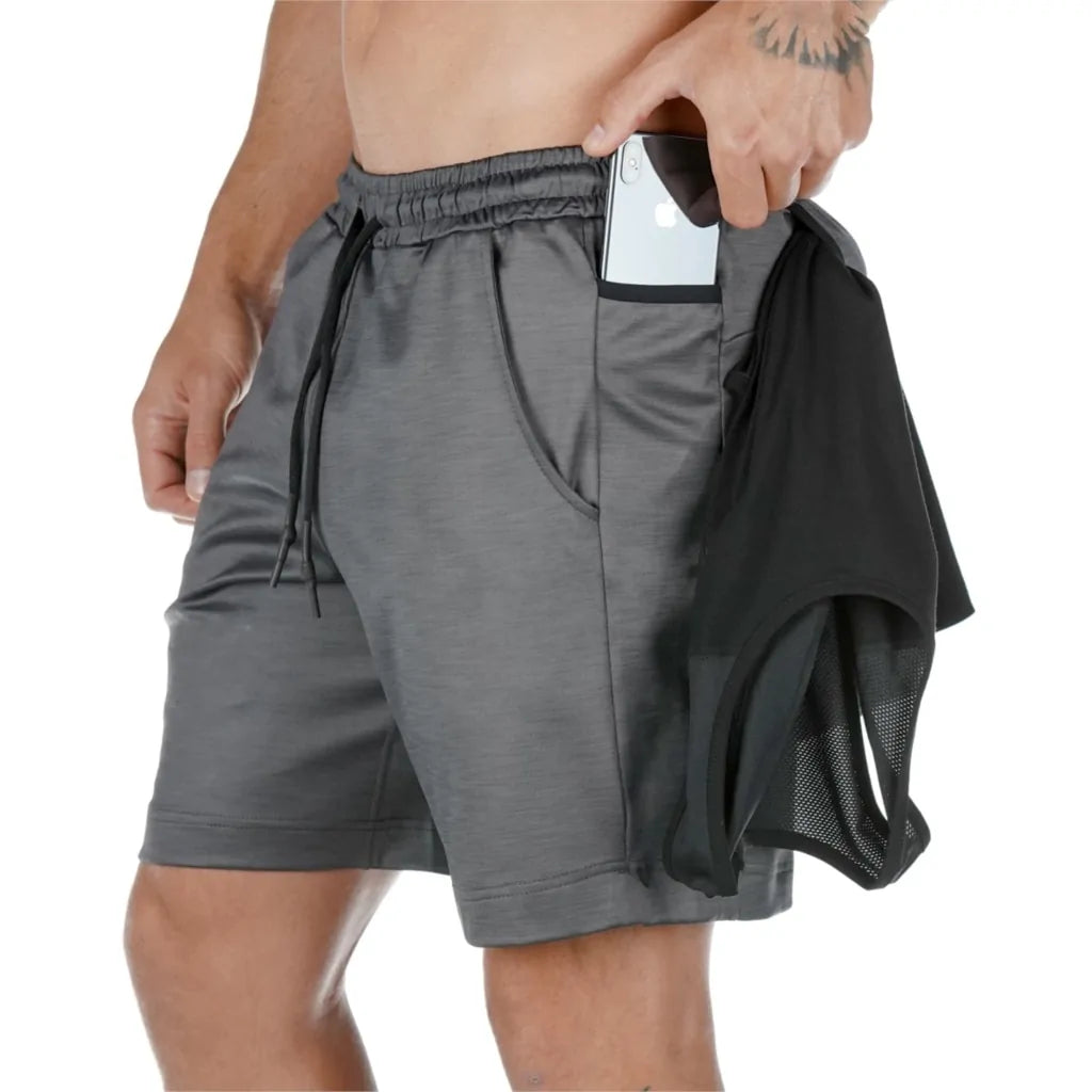 Pantalones cortos transpirables de verano para hombre