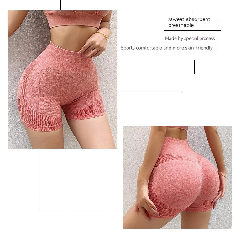 Women Yoga Shorts High Waist Workout Shorts Fitness Yoga quick-dry Fitness Ladies Yoga Gym Running Short Pants Pants Sportswear