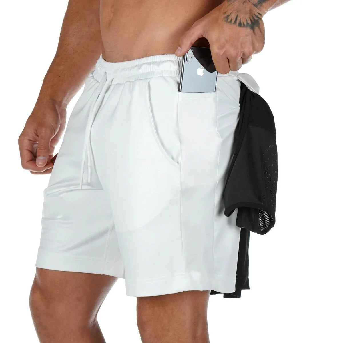 Pantalones cortos transpirables de verano para hombre