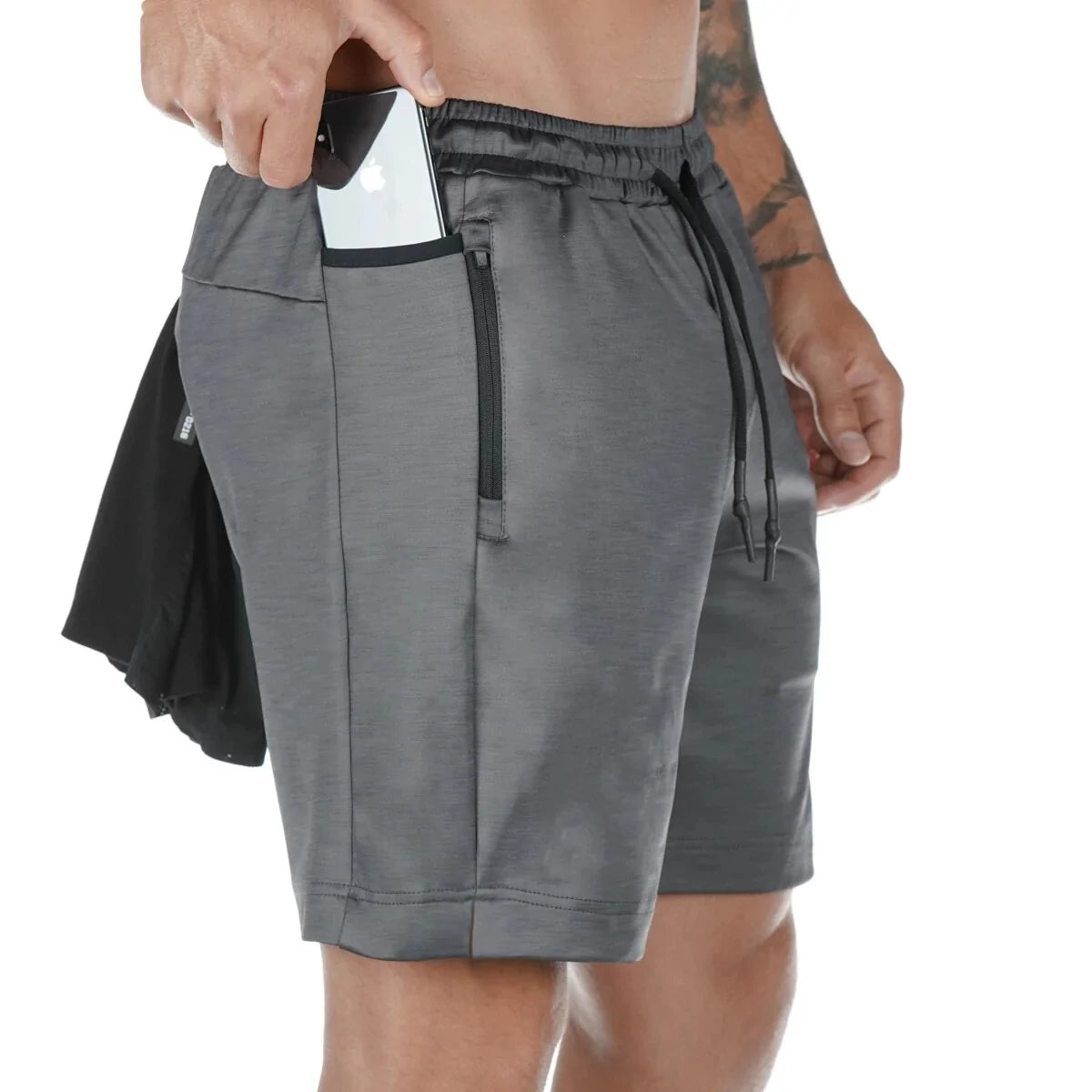 Pantalones cortos transpirables de verano para hombre